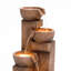 Charles Bentley Danube Cascading Water Feature - Mains Powered