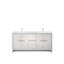 Ensemble de meuble-lavabo à double cuve de culture l 72 po x P 20 po Lafarre-113057103-113057105