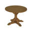 Ensemble de salle à manger extensible en bois massif avec banc et 4 chaises, 6 pièces, table de 60 pouces beige brun