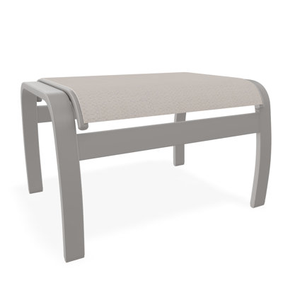 Askar Metal Outdoor Ottoman