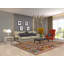 Tapis multicolore en laine Kilim 7 x 7
