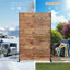 Metal Privacy Panel Set, 4’W x 6’H – Freestanding or Wall-Mount, Outdoor Privacy Screen for Indoor & Outdoor Use-113498405