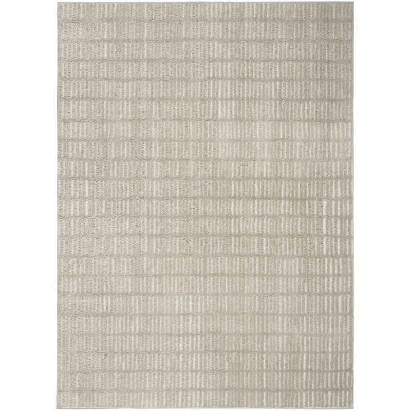 Abstract Area Rug, Rectangle 6'7" x 9'