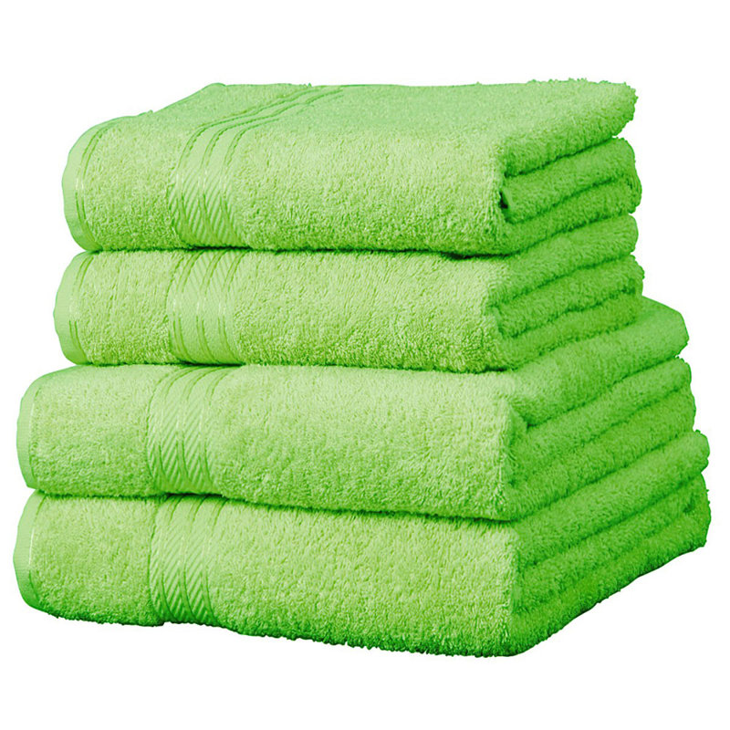 Berklie Midweight Fingertip Towel, Lime Green