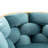 16.9'' H Velvet Upholstered Armchair-2126832162-2145865544