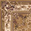 Tapis d'intérieur 5 pi 3 po x 7 pi 7 po Olive / Ivory