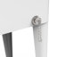 Permasteel - Glacière à roulettes rétro avec cloison 80QT - Blanc-21495905-116395568