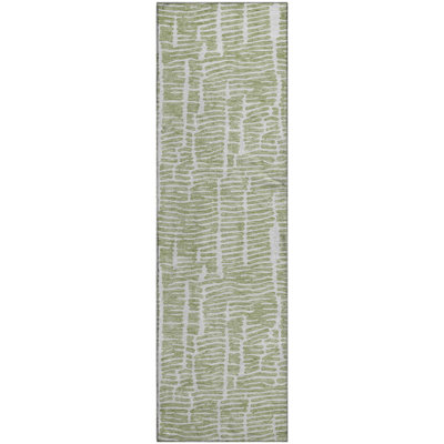 Premium Machine Washable Prisco Aloe Rug