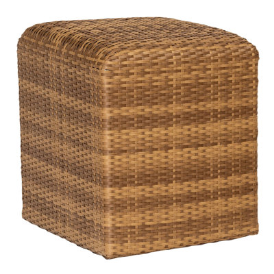 Cube tissé réticulé en tissage moka