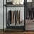 Rustic Walk-In Closet With Water Surface And Build Heat Modular Elements
