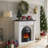 Williston Forge 15.74 " W White Electric Fireplace