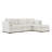 4- Piece Modular Sectional with Ottoman-758702558