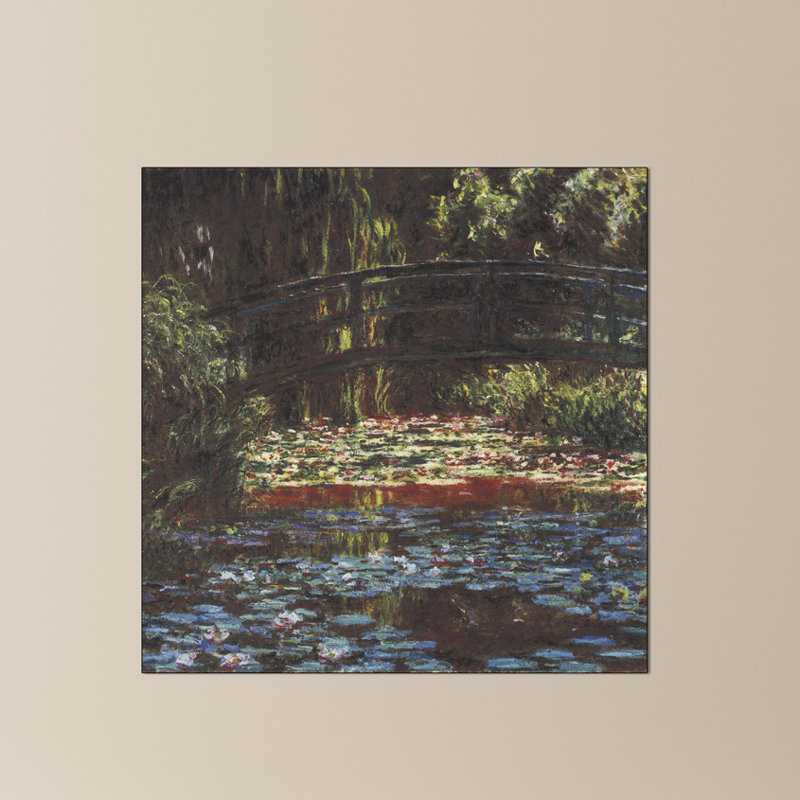 Claude Monet - Wrapped Canvas Painting, 100cm H x 100cm W x 1.8cm D