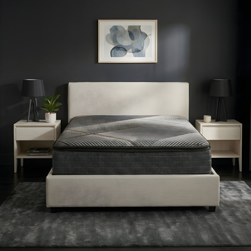 Matelas hybride en mousse viscoélastique gélifiée 13 po Sterling, 13", Grand lit