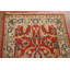 Tapis de couloir oriental rouge 3x8