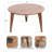 Wooden Living Room Round Coffee Table-502834596