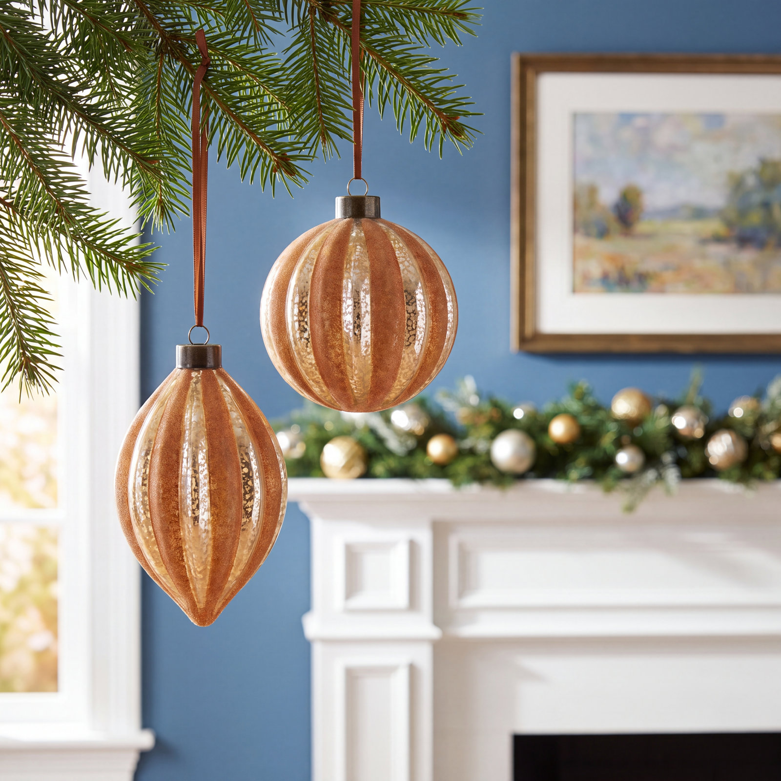 Goldarina 6" Holiday Ornament