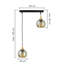 Amenia 2 - Light Kitchen Island Pendant