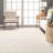Lluvia Machine Washable Faux Sheepskin Shag Area Rug in White-1007422446