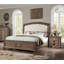 Table de chevet transitionnelle rustique ton naturel 1pc seulement