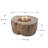 Manchester Outdoor Classic Concrete Fire Table 45,000 BTU - Includes Lava Rocks & PVC Cover-80411720-49259714