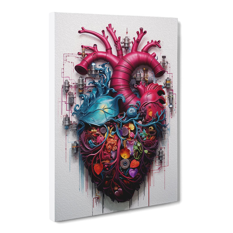 Love He Informel - No Frame Print, 50cm H x 35cm W x 3cm D