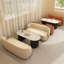 Banc rembourré en similicuir-100256169