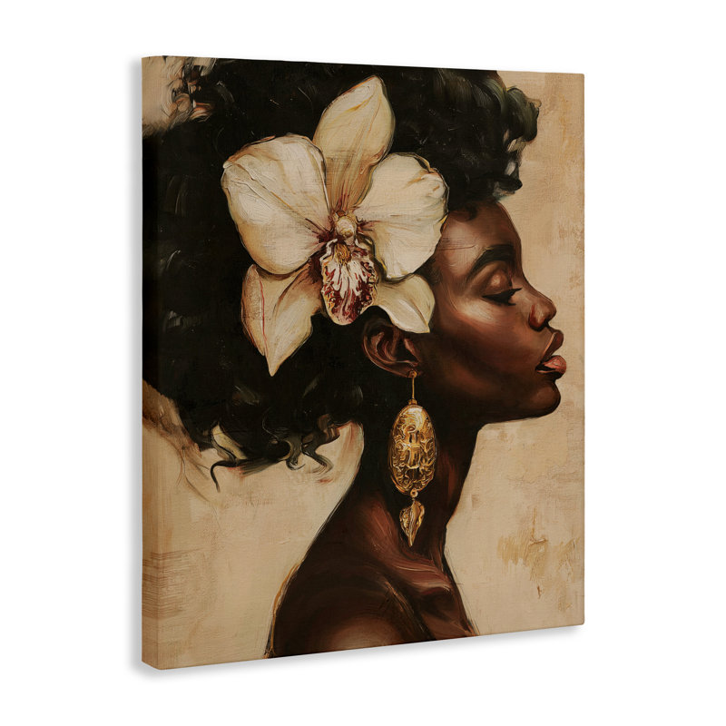 Orchidée majestueuse, toile de Svetlana Aleynikova, H 48 po x l 36 po