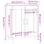 Julissa 2 - Door Standard Accent Cabinet-2076204026