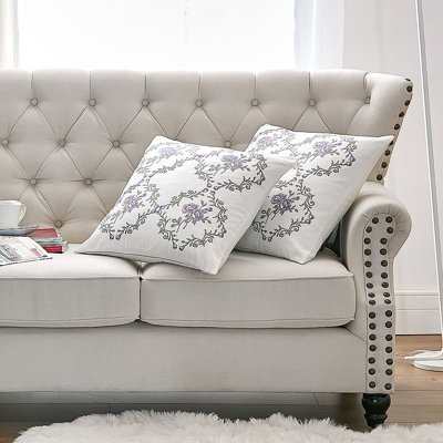 Housse de coussin Rose