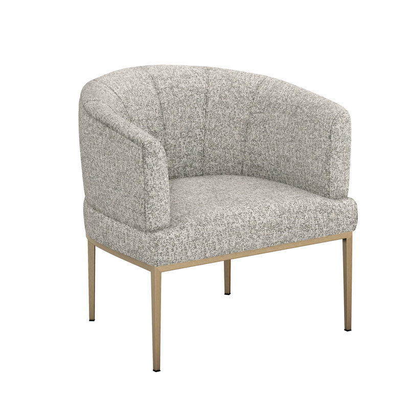 Martine Barrel Chair, Breeze Polyester Blend
