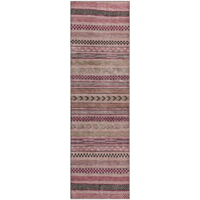 Premium Machine Washable Marasco AMF1625 Stripes Rug