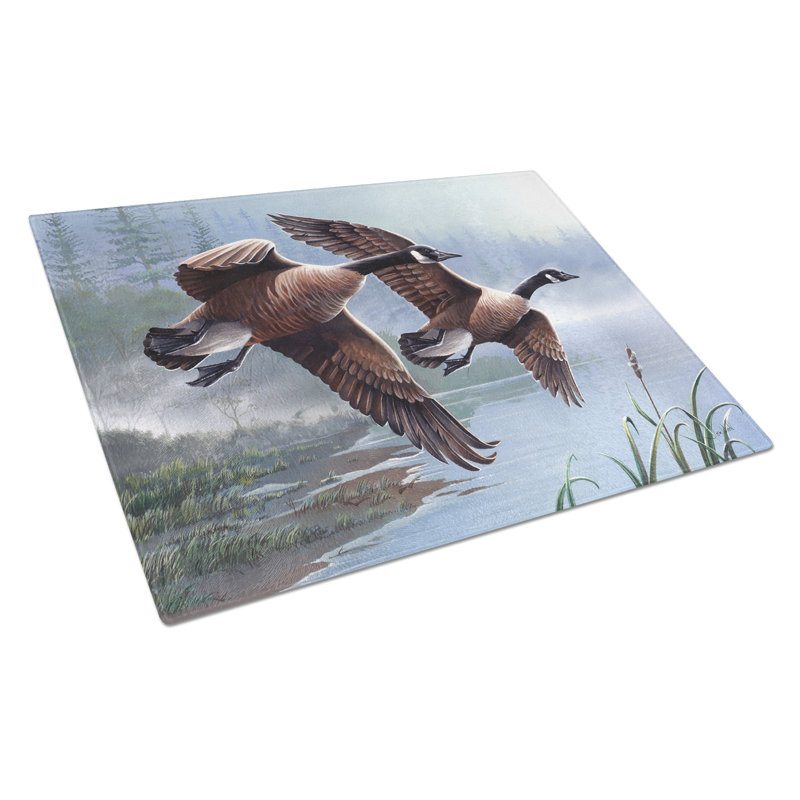 Planche à découper en verre à oreilles caroline Geese