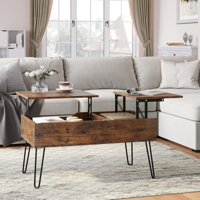 Sonali End Table, Dirty Brown