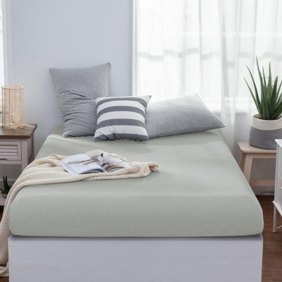 Jersey Knit Fitted Sheet