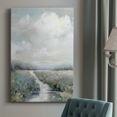 Péninsule - Peinture sur toile tendue