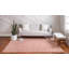 Tapis rose à poils longs Candas-694556125