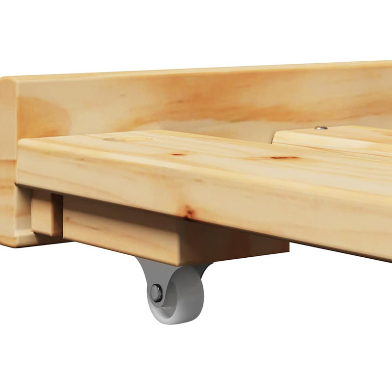 Solid Wood Daybed, Natural