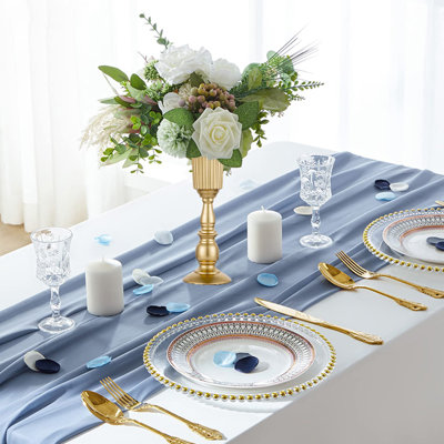 Metal Vase, Elegant Decorative Vase