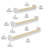 Downard 3 Piece Paulownia Floating Shelf