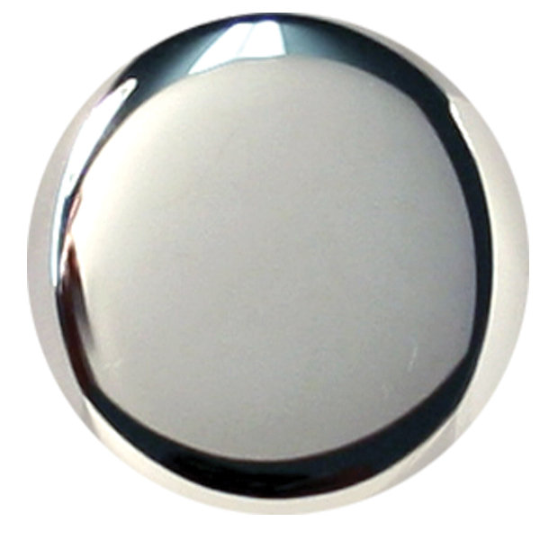 Bec de baignoire à fixation murale 5-1 / 4 "avec inverseur avant, Chrome poli