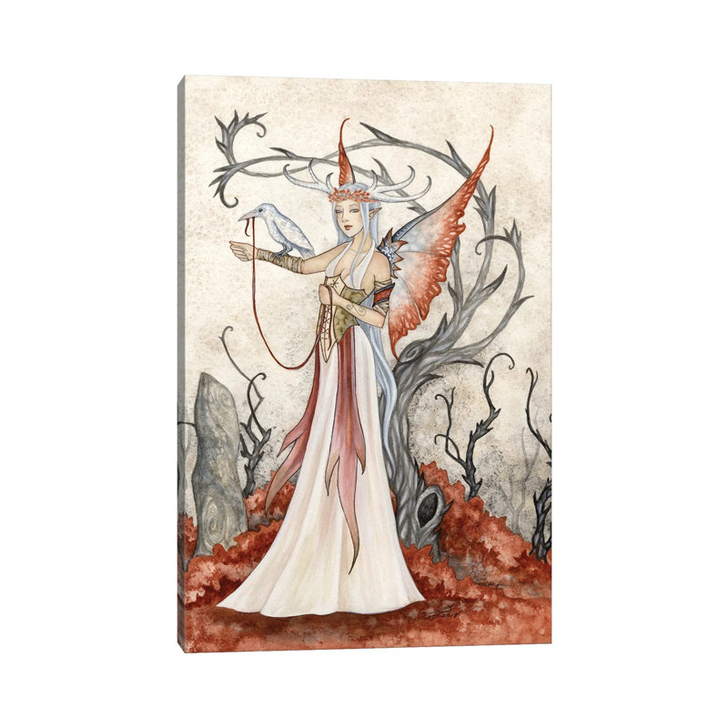 «The Seeress» par Amy Brown - impression, H 60 po x l 40po x P 1,5 po