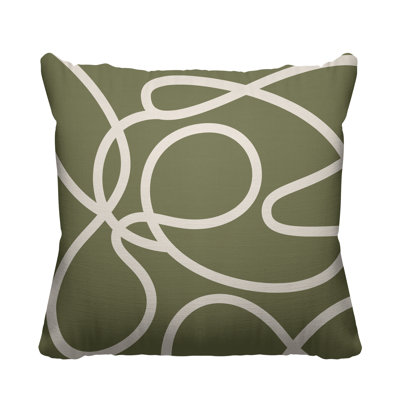 Coussin décoratif intérieur / extérieur Boho Doodles