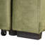 Canapé-lit 2-en-1 en velours avec rangement. 219 cm (86,18 po) pour salon, chambre ou appartement. Construction robuste en mousse haute densité. Capacité de rangement : 454 kg (1 000 lb).