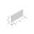 Antic Craquelle 3" x 6" Ceramic Concrete Look Subway Wall Tile-96004474