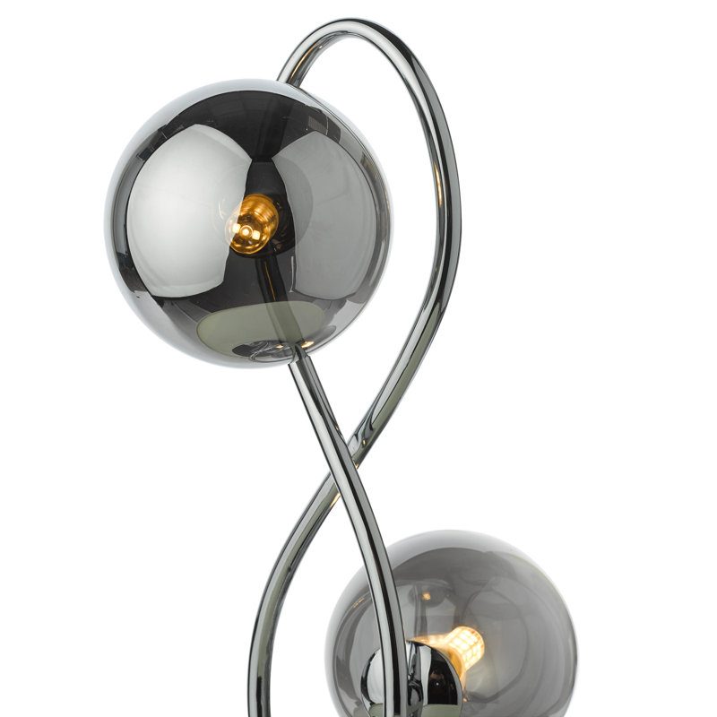 36.5cm Table Lamp, Chrome