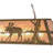 Old Forge 6 - Light Antique Copper Pool Table Lights Pendant