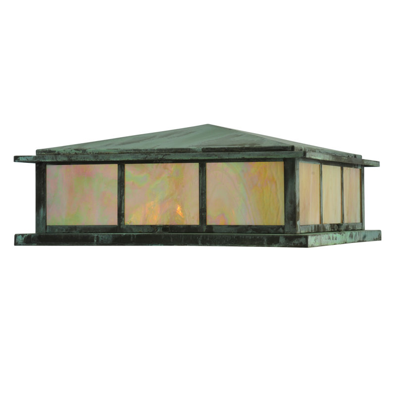 Seneca Double Bar Mission Colorful Pier Mount Light