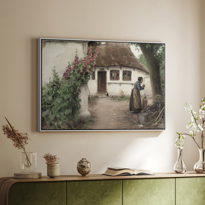 «Vintage Landscape -DLVI» sur toile