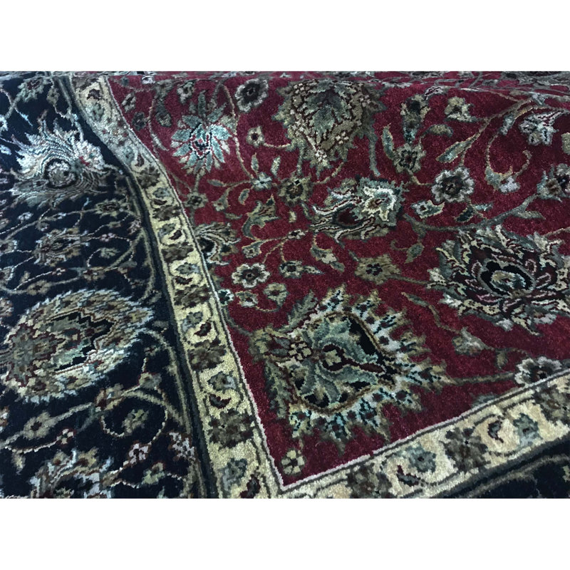 Dharma Oriental Area Rug in Red/Black